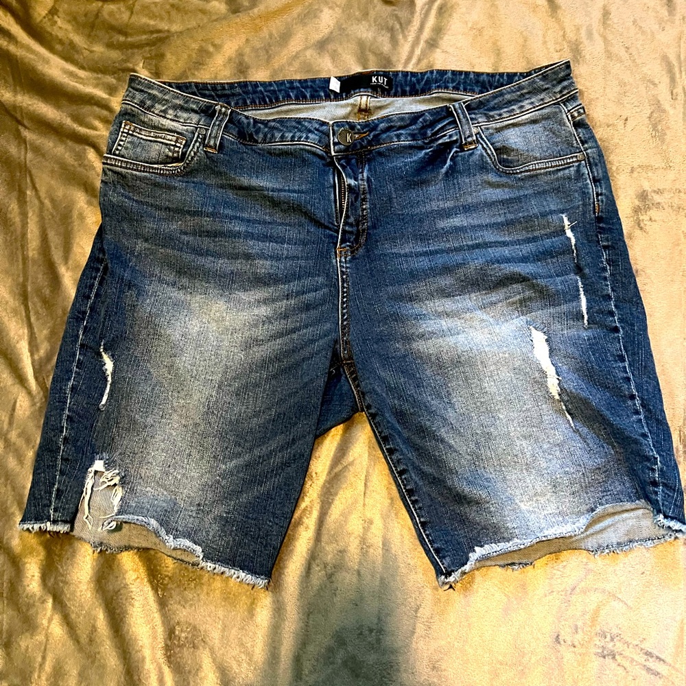 Plus size Jean shorts